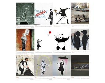 Bestseller  - Original Banksy Kalender 2024