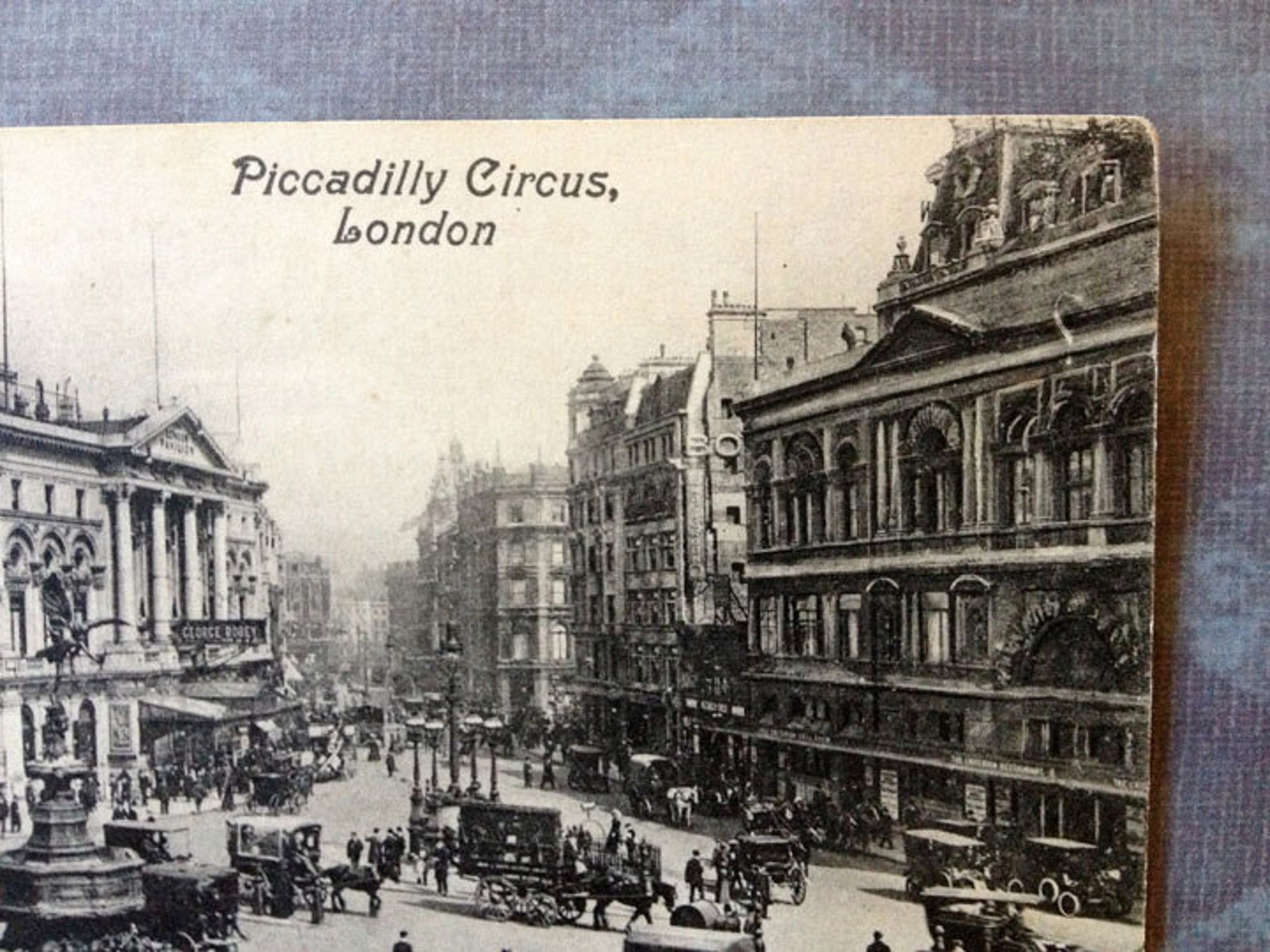 1900 Unused Postcard Piccadilly Circus London Busy City Scene - Etsy