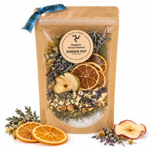 Mugwort House Cleanse Simmer Pot | Lemon, Rosemary, Spearmint, Lavender (Natural Home Fragrance)