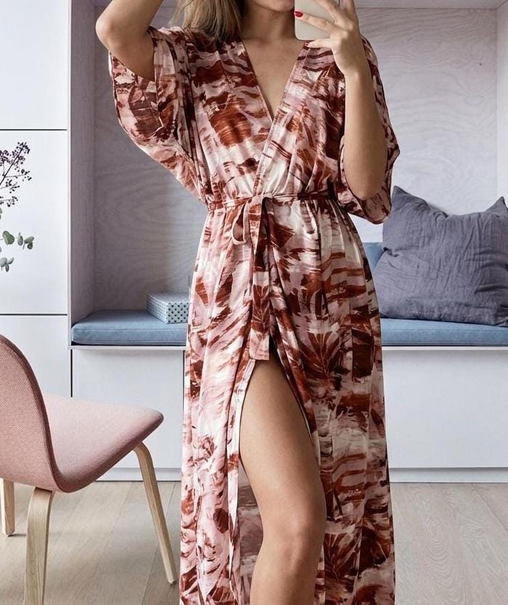 Backless Kimono Dress - Etsy Backless Kimono Dress - Etsy