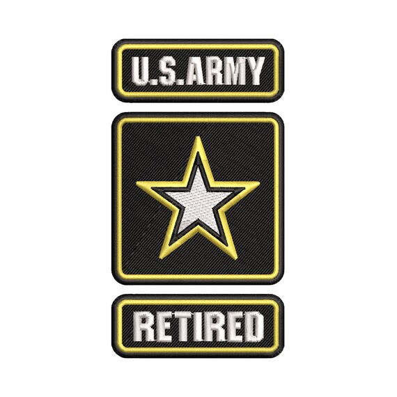 US Army Veteran Embroidered Patch Collection Military Insignia