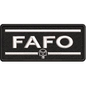 FAFO w/Skull Patch