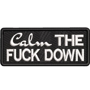 Patch "Calma aí, porra!"