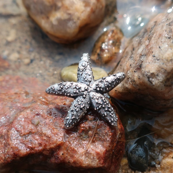 Starfish Lapel Pin - CC415- Beach, Ocean, Seaside, Nautical, and Aquarium Pins