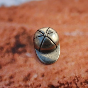 Baseball Cap Lapel Pin - CC163- Baseball, Bball, T Ball, Little League, Sports, and Sporting Goods