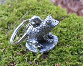 Frosch Schlüsselanhänger - K155 - Frosch, Reptilien und Tier Geschenke und Accessoires