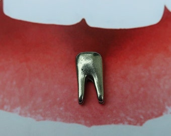 Tooth Lapel Pin - CC385- Teeth Pins for Dentists and Dental Hygienists