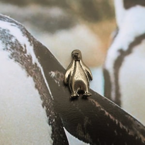 Penguin Lapel Pin - CC420- Aquarium Pins- Arctic and Antarctic Animal Gifts