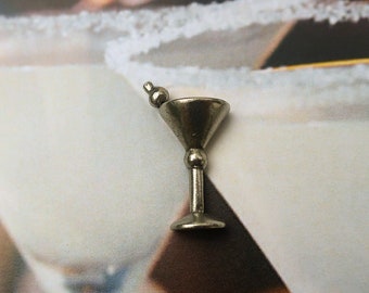Martini Glass Lapel Pin - CC277- Martini Glass, Cocktails, Bachelorette, and Girls Night Pins