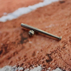 Baseball und Fledermaus Anstecknadel - CC162- Baseball, BBall, T-Ball, Sport, American, Little League