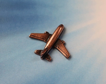 Jet Airplane Copper Lapel Pin- CC699C- Aviation Pins for Pilots, Airplanes, Co Pilots and Flight Enthusiasts