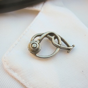 Stethoscope Lapel Pin - CC517- Nursing and Medical Pins