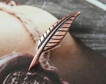 Copper Quill Lapel Pin-CC267C- Writing and Literature Gifts, Literacy, English Teacher, Author, and Writing Tool Pins and Gifts