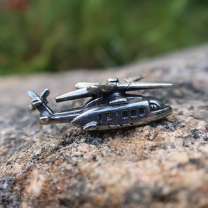 Helicopter Lapel Pin- CC684- Chopper, Rotocraft, Helicopters, and Flight Pins