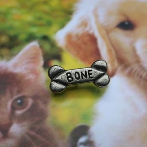 Dogbone Lapel Pin - CC242- Dog Bone, Dog, Pet, Pet Treat, and Dog Lover Gifts