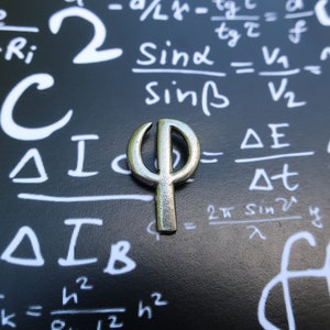 Golden Ratio Lapel Pin- CC584- Math, Mathematics, Math, Math Teacher, Student, School, and Academic Pins