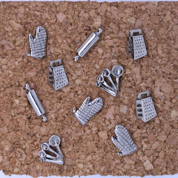 Cooking Pushpins For Your Corkboard- Home Office- Kitchen, Culinary, and Chef Decor