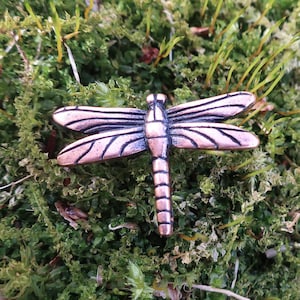 Copper Dragonfly Lapel Pin-  CC278C-  Dragonflies, Dragonfly Accessories- Copper Dragonflies