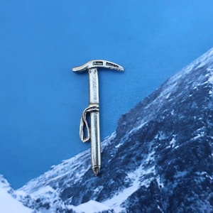Mountaineering Axe Lapel Pin - CC523- Climbing, Mountain Climbing, Outdoors, and Exploring Pins