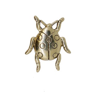 Ladybug Gold Lapel Pin-CC731G- Ladybug, Insect, and Bug Lapel Pins