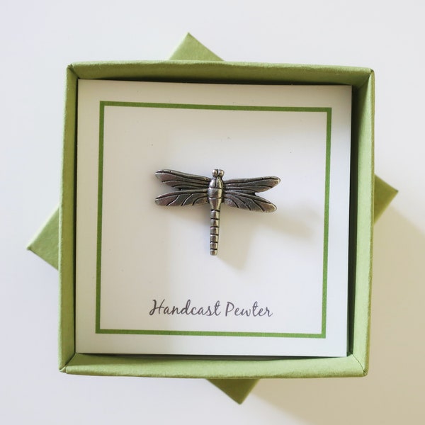 Sage Green Lapel Pin Gift Box