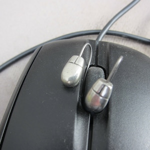 Computer Mouse Earrings - LT435