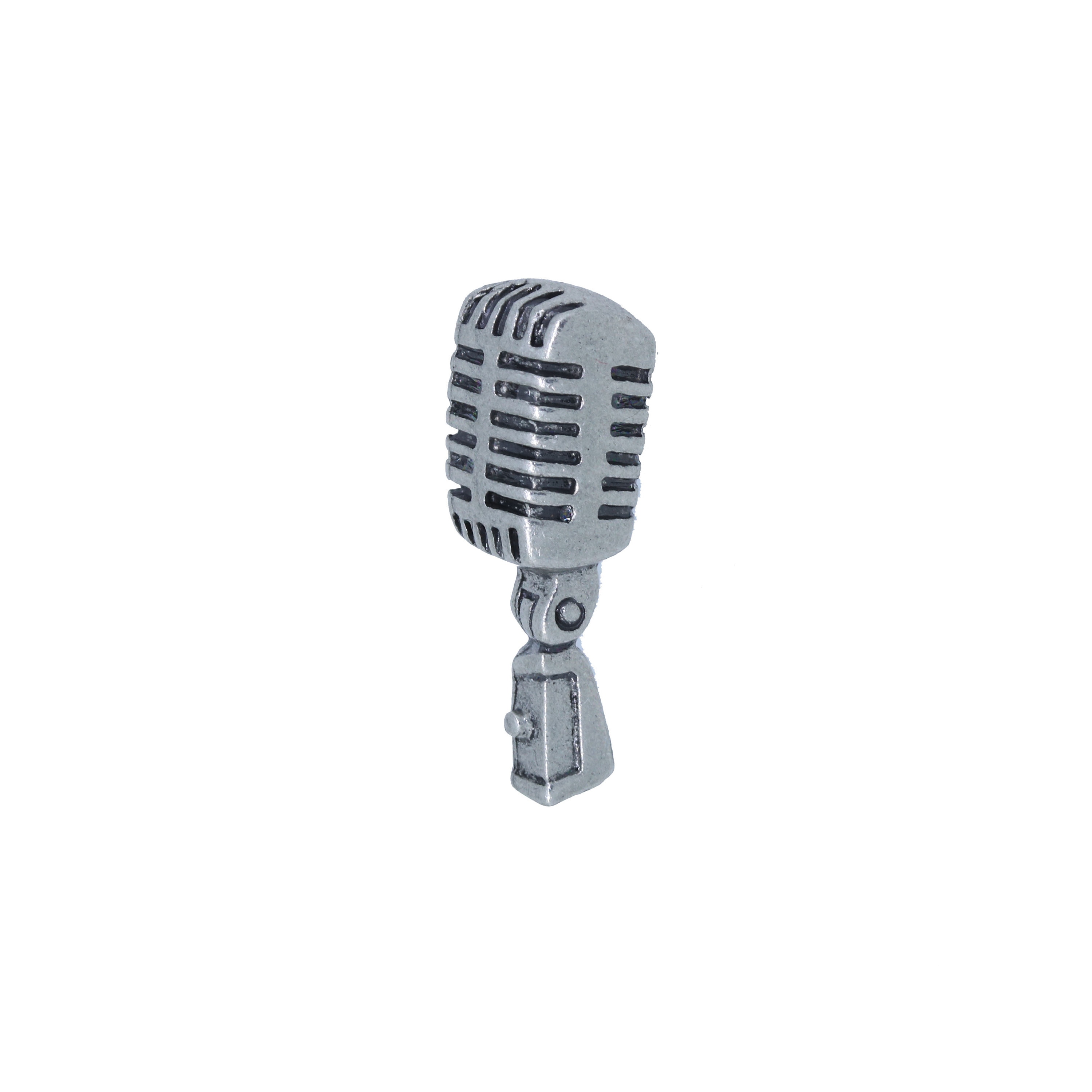 Microphone Lapel Pin CC529 Broadcast and Radio Pins Etsy