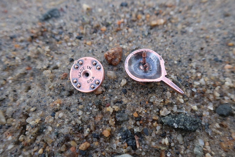 Copper Horseshoe Crab Lapel Pin CC123C Ocean, Beach, Sea Side, Marine, Marine Animals and Aquarium Pins image 9
