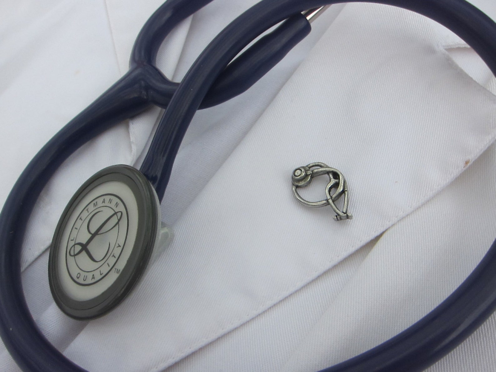 Stethoscope Lapel Pin CC517 Nursing and Medical Pins Etsy