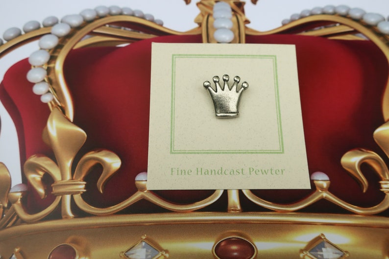 Crown Lapel Pin - CC359- Royalty, Royal, Princess, Queen, King, Crown ...