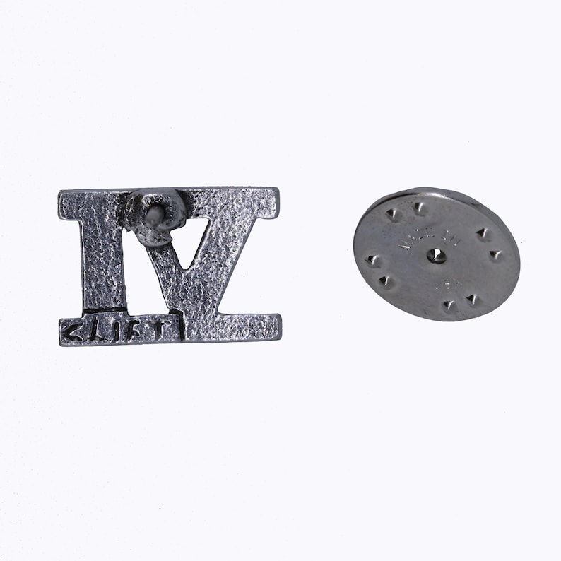 Roman Numeral 6 Lapel Pin CC609-VI Roman Numerals and Number Pins image 5