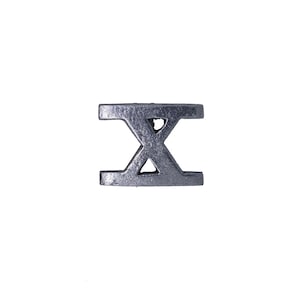 Roman Numeral 10- CC609-X- Roman Numerals, 10, and Number Pins
