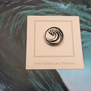Wave Lapel Pin - CC503 - Etsy