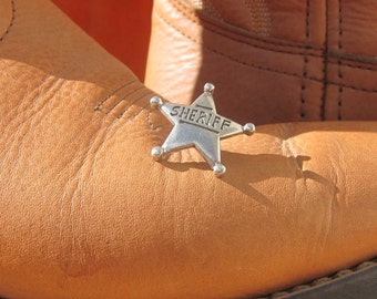 Sheriff Star Lapel Pin - CC556 - Nålar för sheriff, polis, länstjänstemän och civilrätt