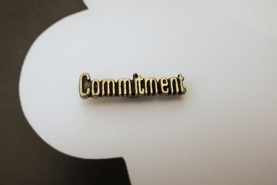 Commitment Lapel Pin- CC401- Commitment, Employee Recognition and Student Achievement Pins