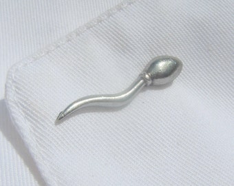 Sperm Lapel Pin - CC502- Reproductive Services, IVF, Science and Medicine Pins