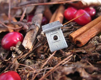 Nest Box Lapel Pin - CC235- Nest Box, Birdhouse, Bird, and Bird Lover Pins and Gifts