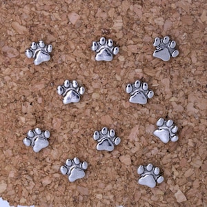 Paw Print Pushpins- Home Office- Pet, Dog, and Cat Gifts and Decor- Pet Lover Gifts, Cat Lady and Dog Mom Gifts