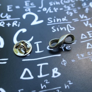 Amc Math Label Pin Infinity Lapel Pins - CC350- Math, Science and Teacher Lapels- Infinite ...