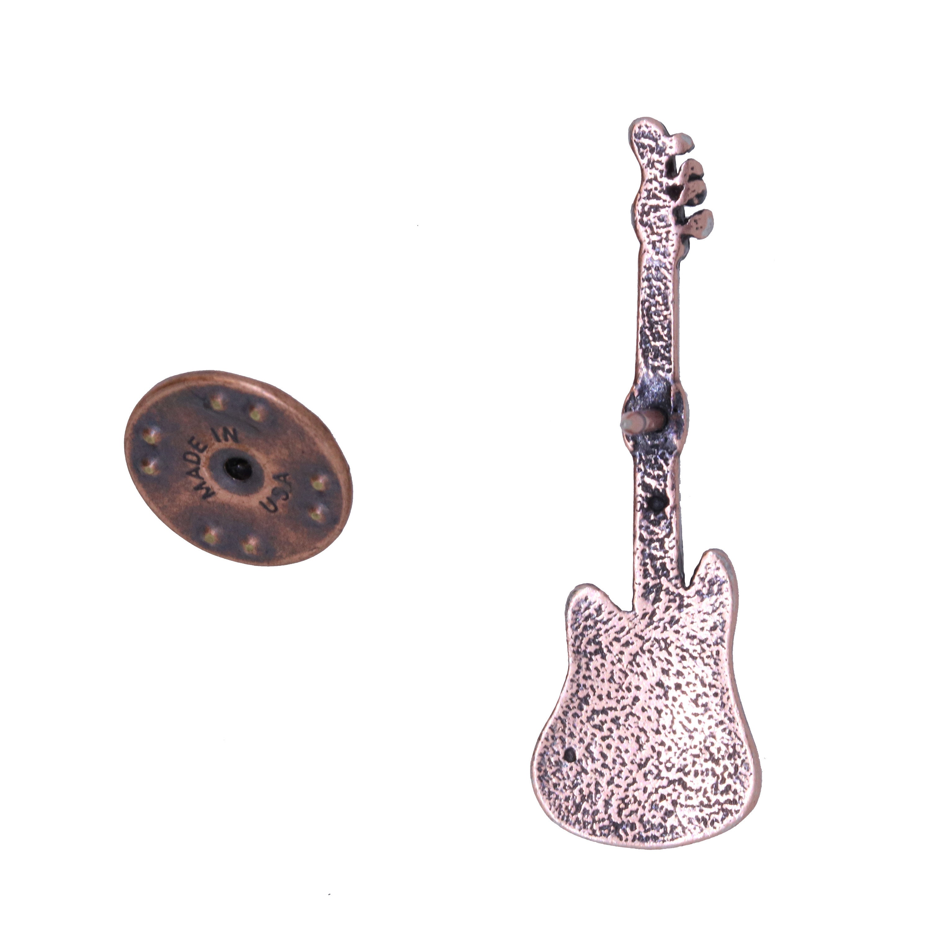 Spilla Da Bavero Smaltata – Chitarra Elettrica, Strumento Musicale, Pinmart