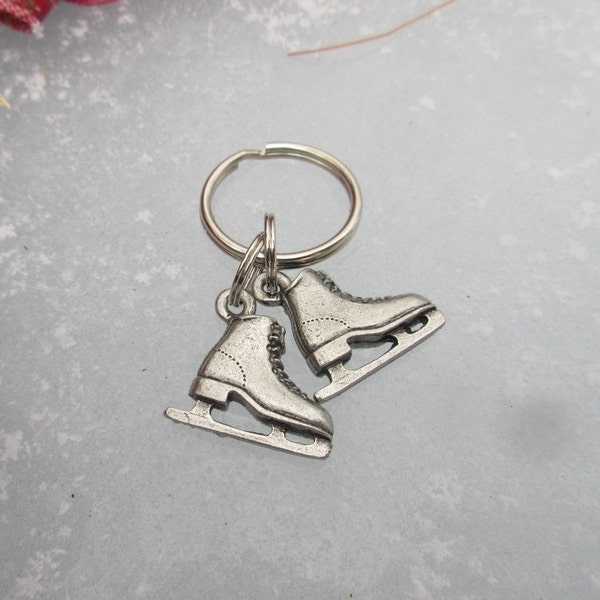 Ice Skater Key Chain Etsy UK