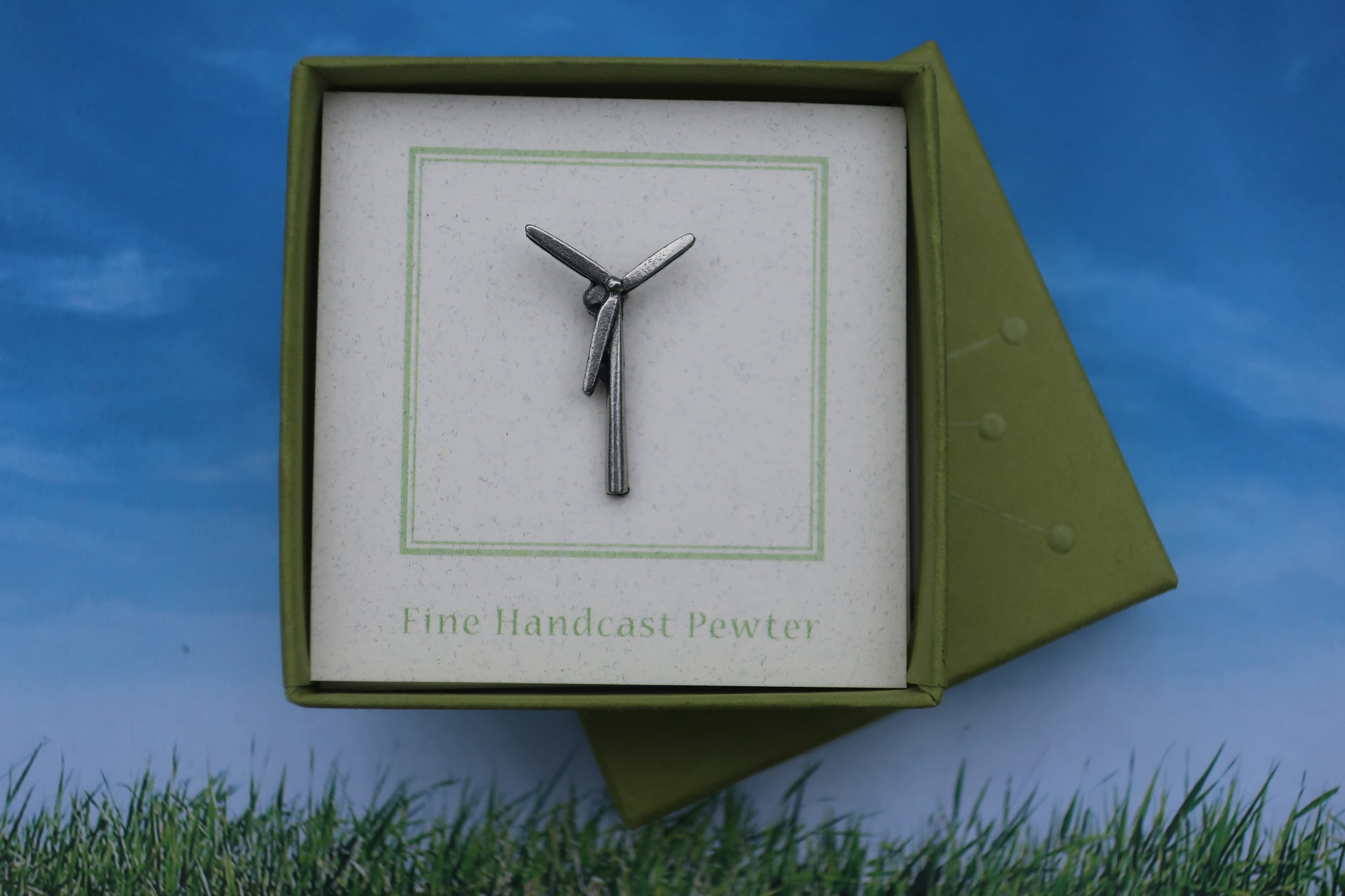 Wind Pin File Wind Energy Lapel Pin- CC456- Wind Energy, Wind Turbines, Solar Energy ...