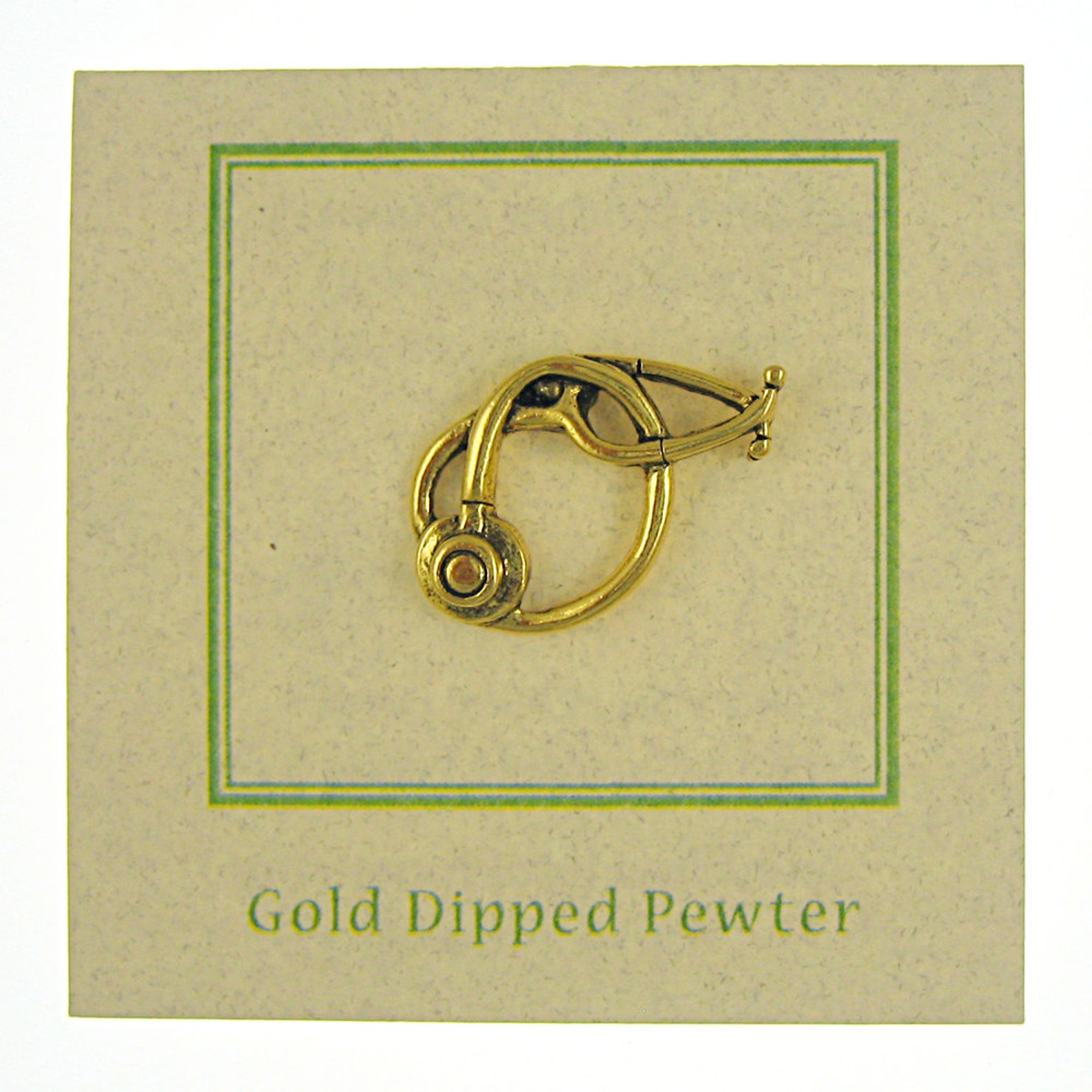 Gold Stethoscope Lapel Pincc517g Nursing and Medical Pins Etsy