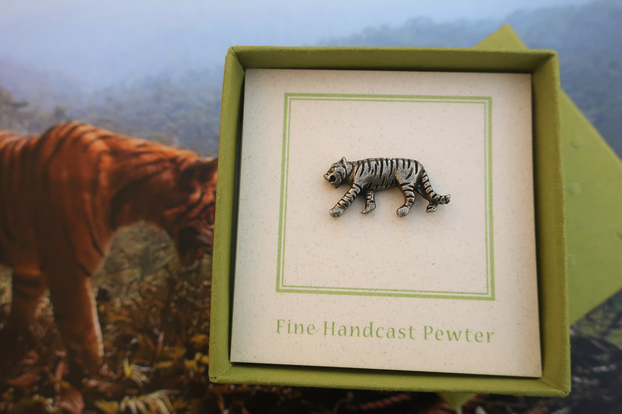Tiger Ripper Pin Tiger Pewter Lapel Pin- CC469- Tiger, Wildlife, Zoo, and Animal Pins - Etsy