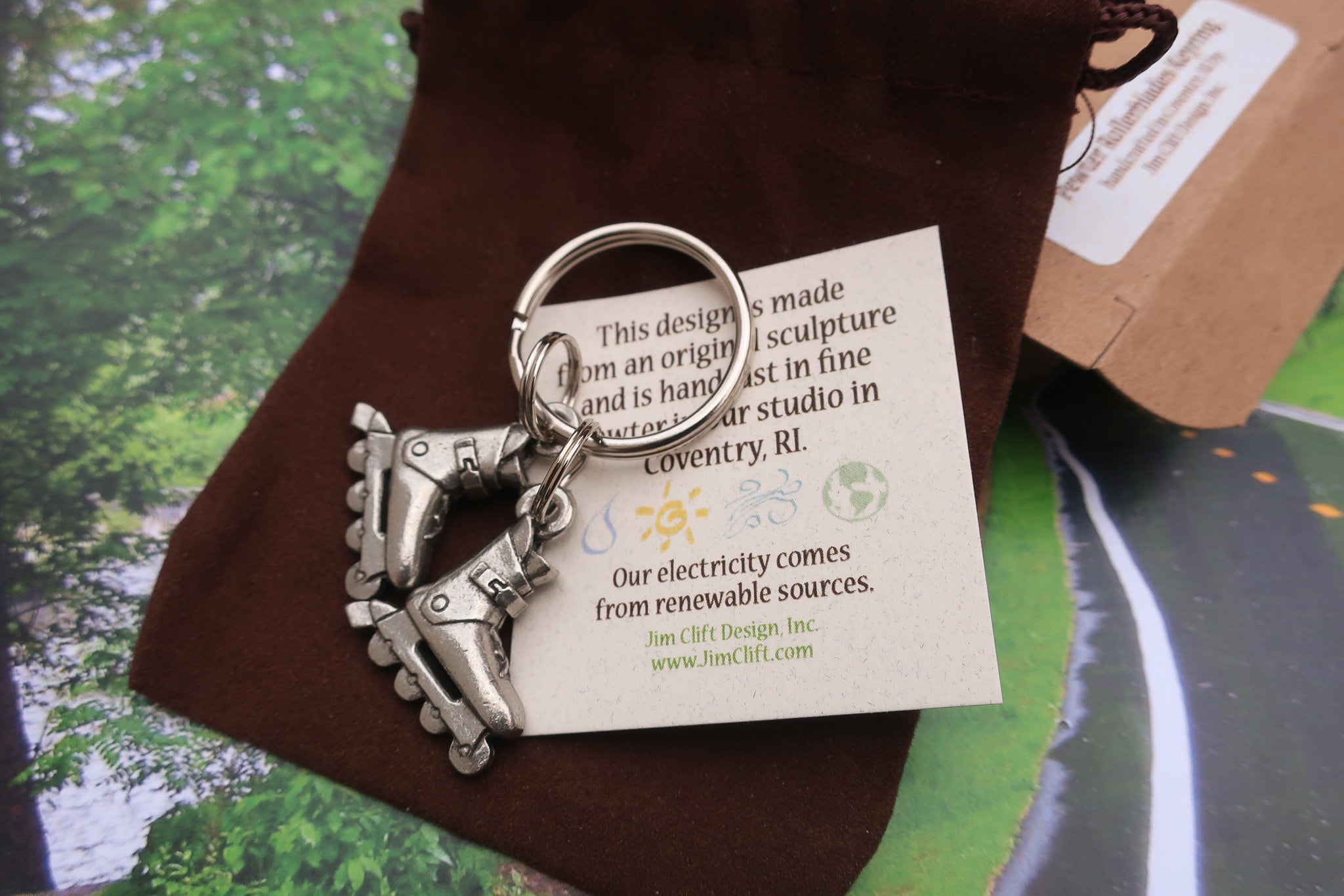 Roller Blades Keychain K107 Rollerblades Rollerblading Etsy