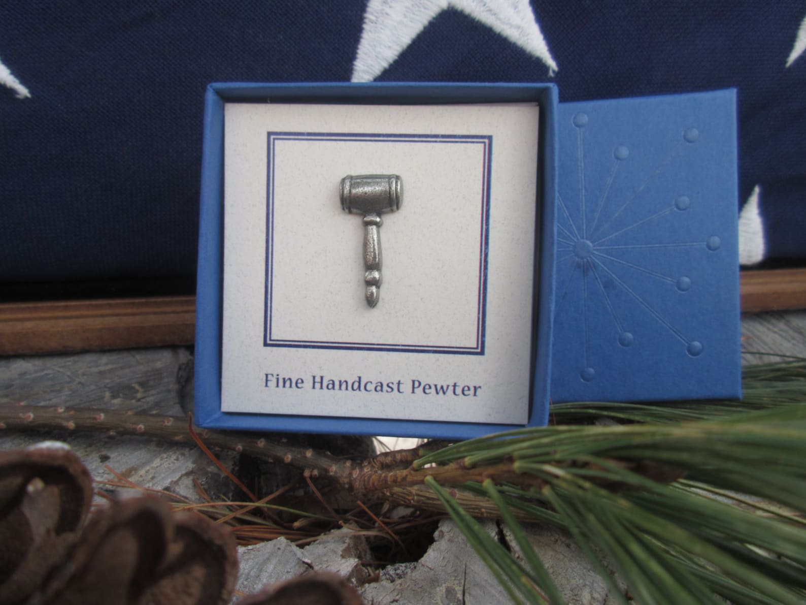 Gavel Lapel Pin CC553 Gavel Mallet Ceremonial Mallet Etsy
