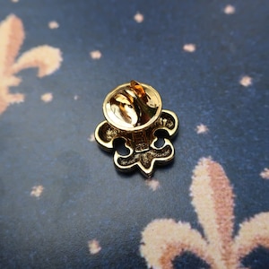 Gold Fleur de Lis Lapel Pin CC257G Fleur de Lis, Saints, Lily Flower, and New Orleans Pins image 10