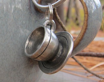 Coffee Cup Keychain- K113- Coffee Addict and Barista Gifts and Accessories