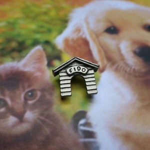 Doghouse Lapel Pin - CC240- Pins for Dog Lovers