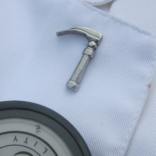 Laringoscopio- CC615- Pines médicos, de biopsia y hospitalarios- Pines de herramientas médicas, Pines para médicos y enfermeras- De garganta